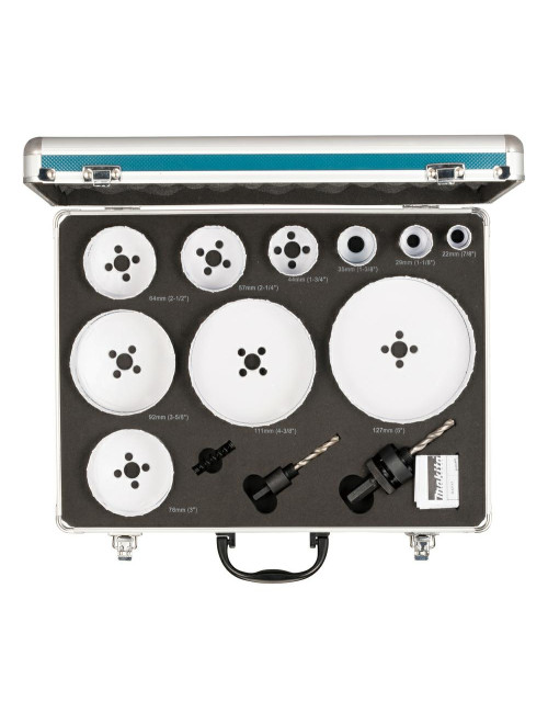 MAKITA ZESTAW OTWORNIC BIM ECONOMY 10szt. 22,29,35,44,57,64,76,92,111, D-75764