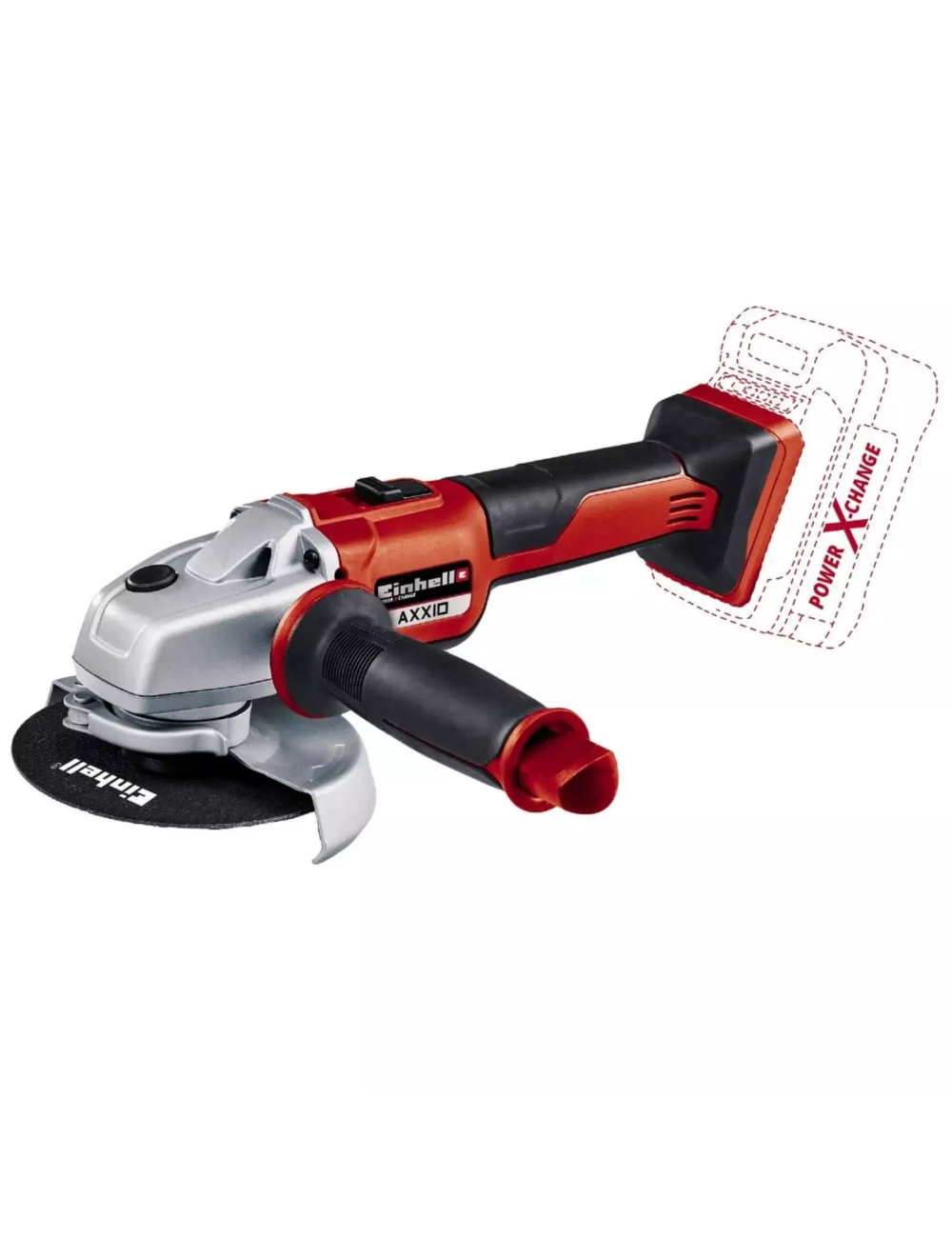 EINHELL SZLIFIERKA KĄTOWA BEZSZCZOTKOWA AXXIO 18 125 Solo