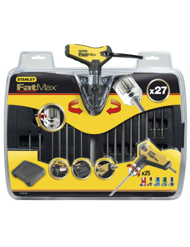 Stanley 0-79-153 ZESTAW KLUCZY TRZEPIENIOWYCH Z RĘKOJEŚCIĄ T + WALIZKA