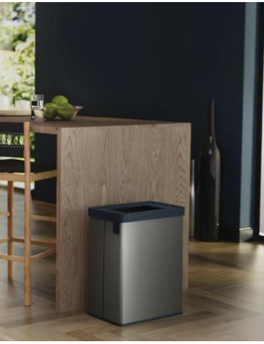 CURVER KOSZ NA ŚMIECI VERTO 54L PERŁOWY SZARY