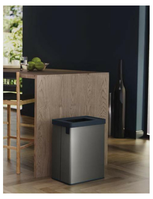 CURVER KOSZ NA ŚMIECI VERTO 54L PERŁOWY SZARY