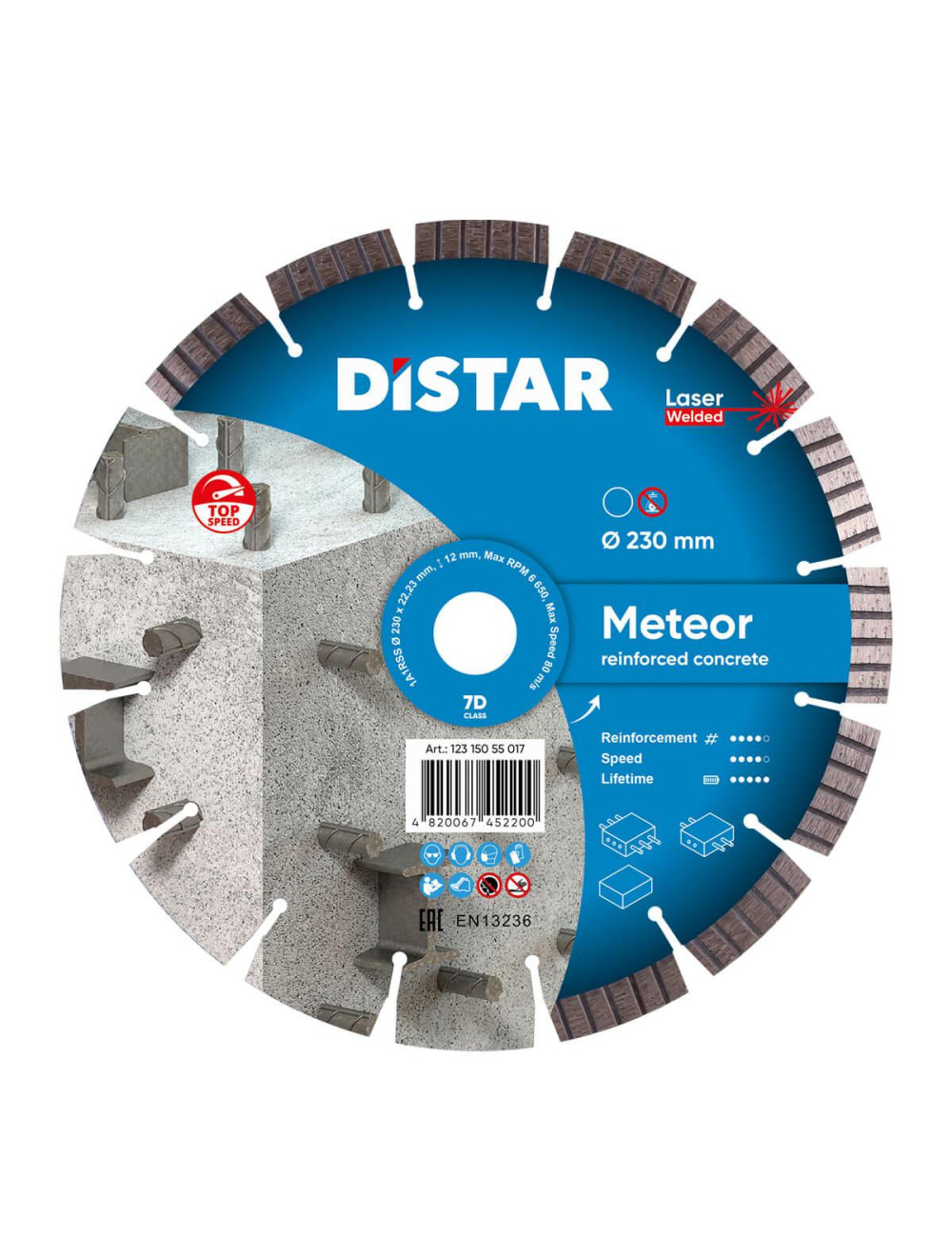 DISTAR TARCZA DIAMENTOWA METEOR 230 x 2,6 1,6 x 22,23mm
