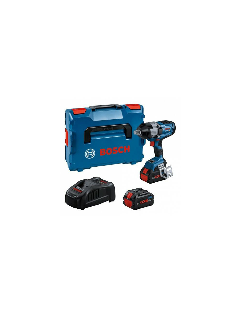 BOSCH KLUCZ UDAROWY 3/4" GDS 18V-1600 HC 2xPC8,0Ah 1600Nm PIERŚCIEŃ LB