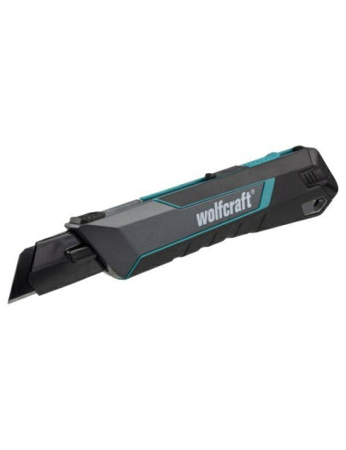 WOLFCRAFT NÓŻ Z ODŁAMYWANYM OSTRZEM 25mm "PRO SAFETY"