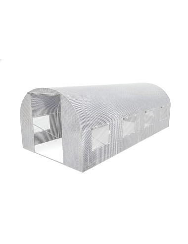 AWTOOLS SZKLARNIA OGRODOWA TUNEL BIAŁA 3x4,5x2m