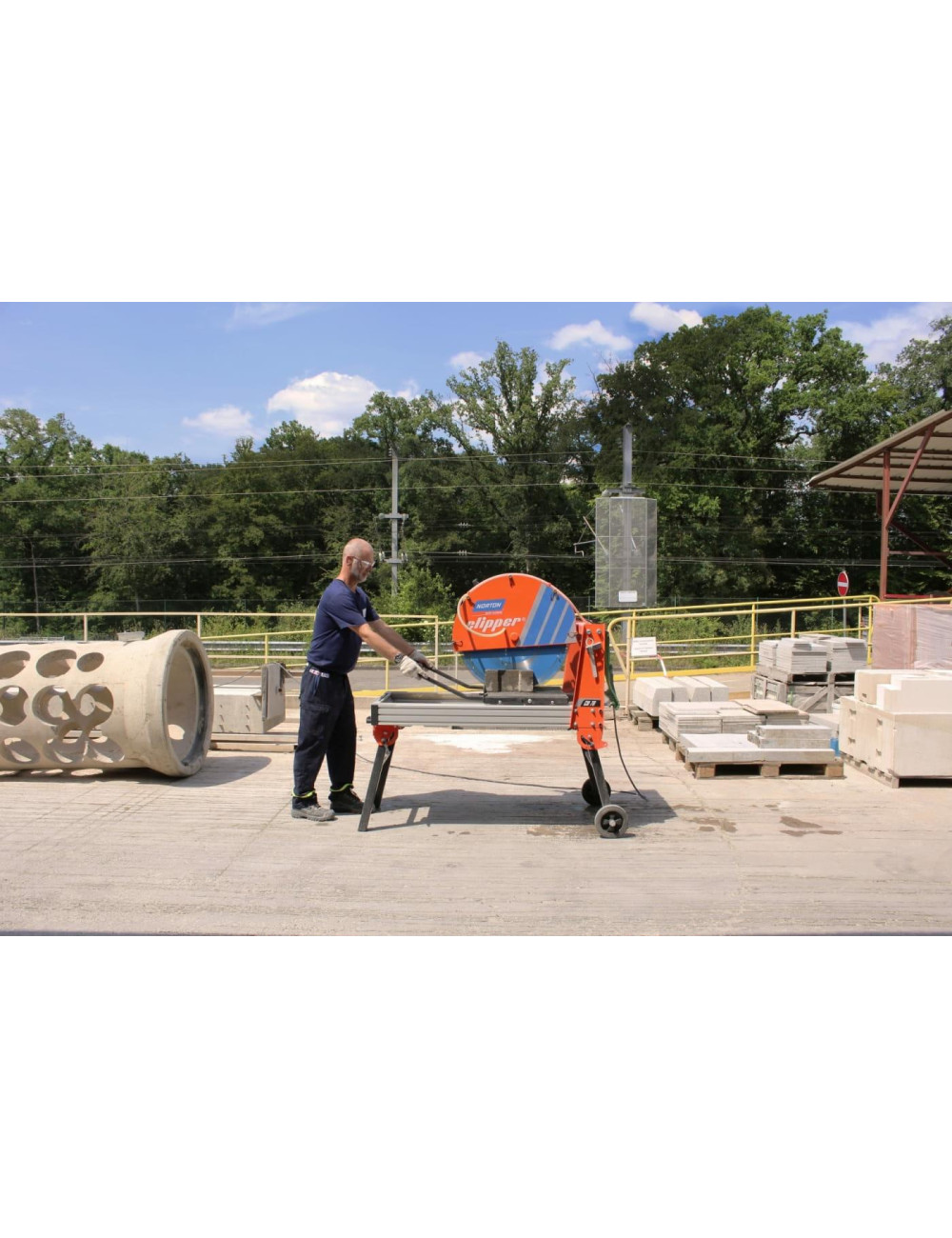 NORTON PRZECINARKA MURARSKA CM70 ALU 230V+Blade 70184603061