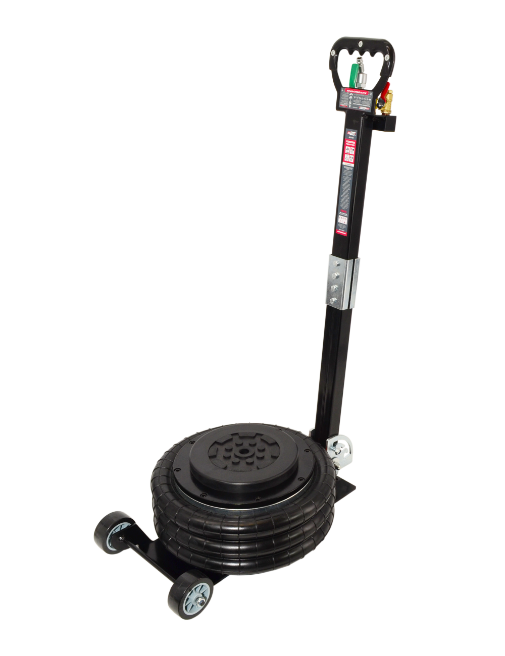 AWTOOLS PODNOŚNIK PNEUMATYCZNY "BAŁWANEK" 5T REGULOWANA RĄCZKA 150-400mm