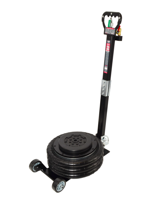 AWTOOLS PODNOŚNIK PNEUMATYCZNY "BAŁWANEK" 5T REGULOWANA RĄCZKA 150-400mm