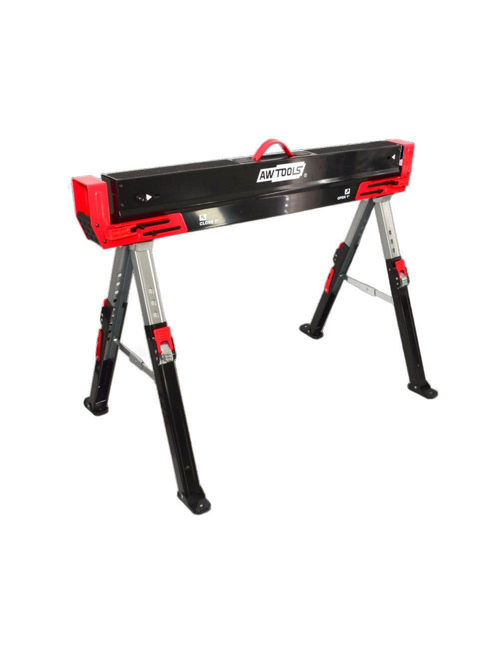 AWTOOLS KOBYŁKA STOJAK REGULOWANY DŁUGOŚĆ 98-115,5 cm WYSOKOŚĆ 62-82cm