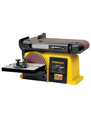STANLEY SZLIFIERKA STOŁOWA TAŚMOWO-TARCZOWA SXBS914E