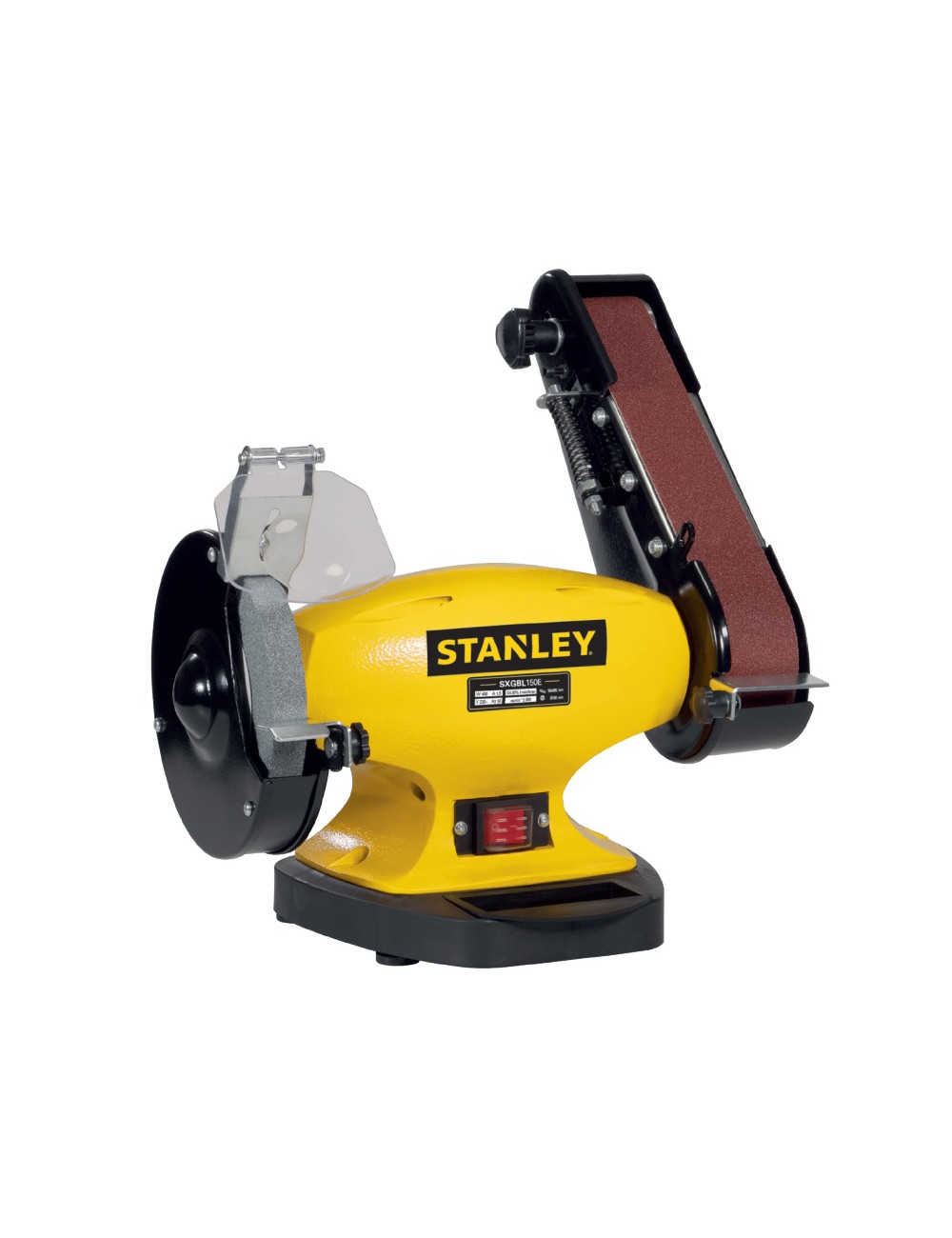 STANLEY SZLIFIERKA STOŁOWA 2W1 KAMIENIOWO TAŚMOWA SXGBL150E