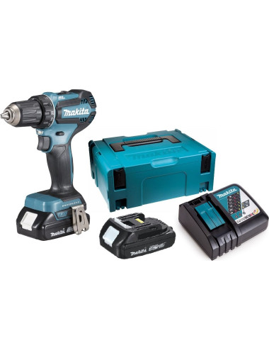 MAKITA WKRĘTARKA UDAROWA 18V DHP485RAJ 50/27Nm 2x2,0Ah BL