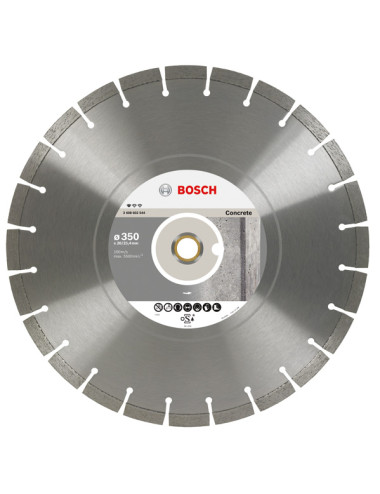 BOSCH TARCZA DIAMENTOWA 350x25,4 SEG CONCRETE