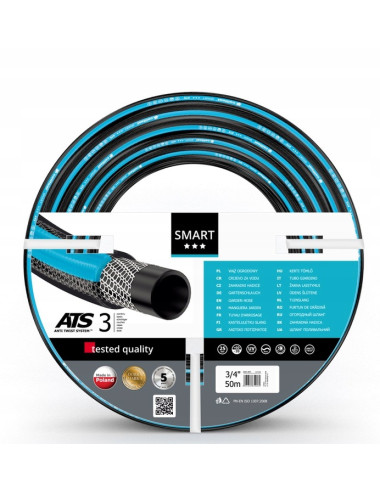 CELLFAST WĄŻ OGRODOWY SMART ATS 3/4" 50mb