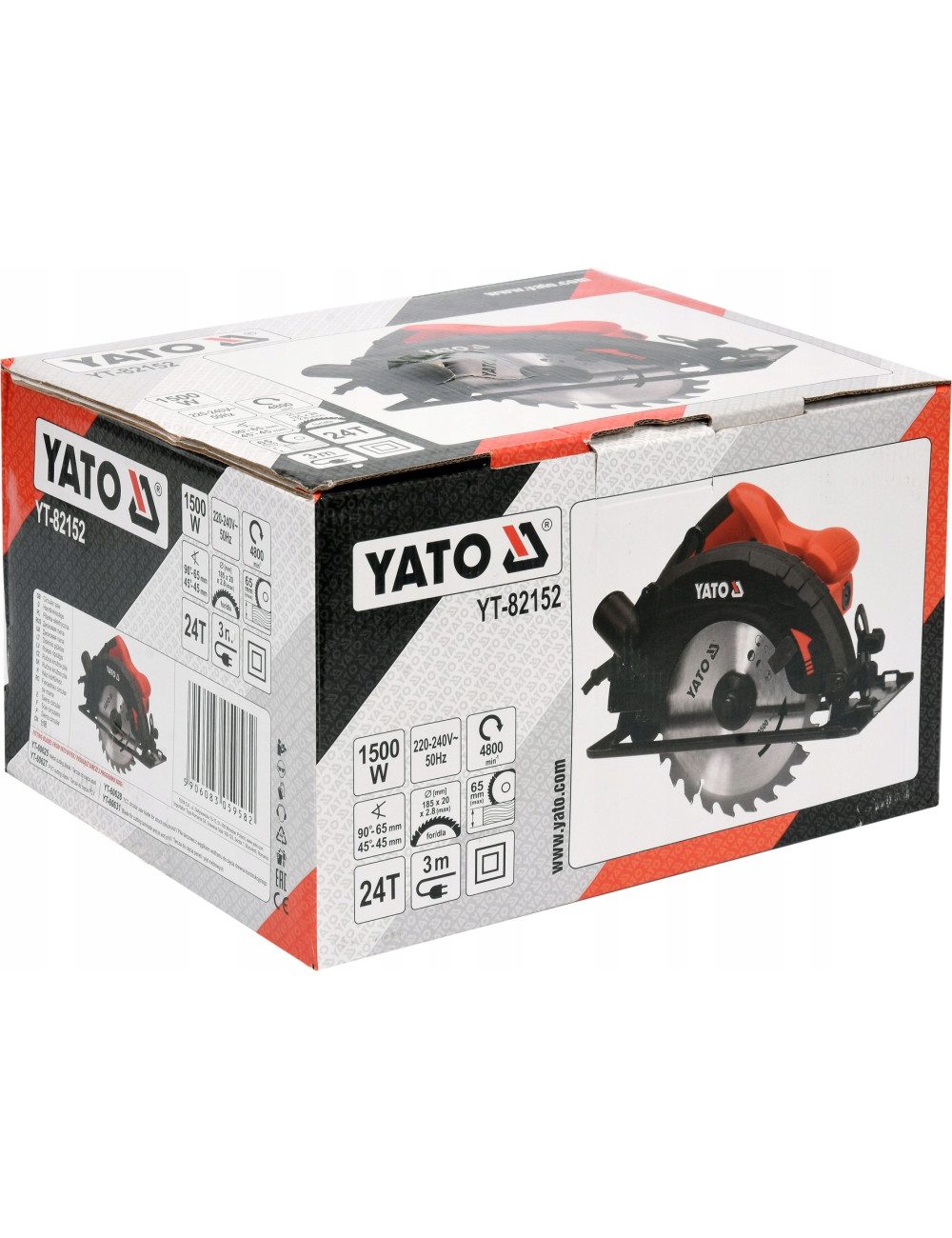 YATO PILARKA TARCZOWA 185mm 1500W YT-82152