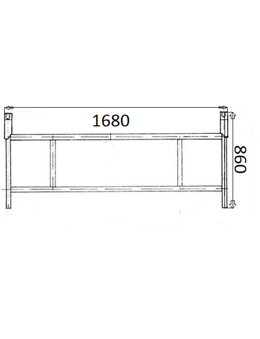 RUSZTOWANIE TYPU WARSZASKIEGO 168 cm