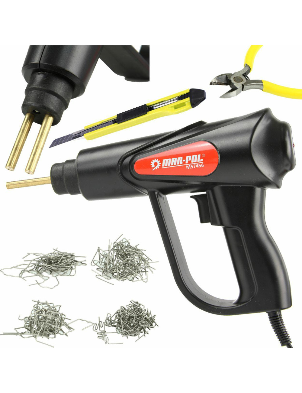 ZGRZEWARKA ZSZYWACZ DO PLASTIKU 70W PISTOLETOWY MAR-POL