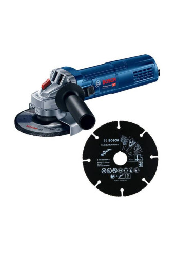 BOSCH SZLIFIERKA KĄTOWA 125mm 900W GWS 9-125S + TARCZA X-LOCK