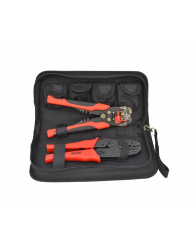 AWTOOLS SZCZYPCE DO KONEKT+5 MATRYC + ŚCIĄGACZ IZOLACJI