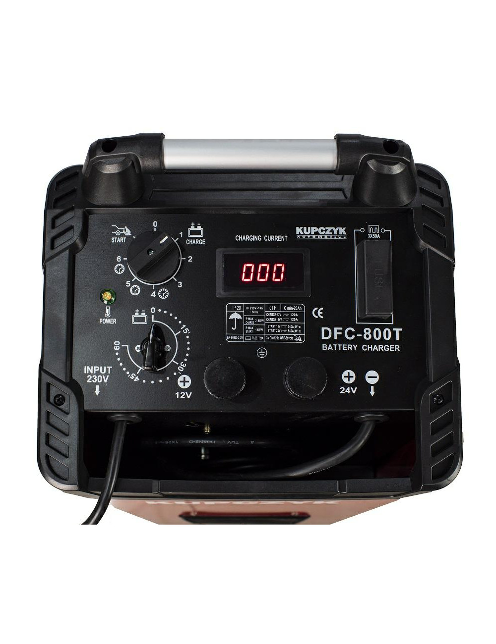 PROSTOWNIK KUPCZYK DFC-800T Z ROZRUCHEM 12 24V
