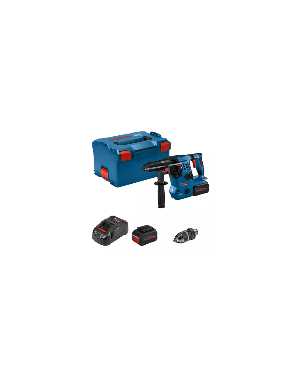 BOSCH MŁOTOWIERTARKA GBH 18V-28 CF 2x8,0Ah PROCORE 3,4J LB