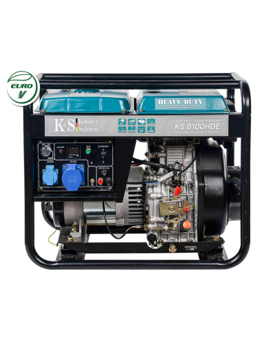 K&amp;S KONNER &amp; SOHNEN GENERATOR PRĄDOTWÓRCZY DIESEL 6,0kW 230V KS 8100HDE (EURO V)