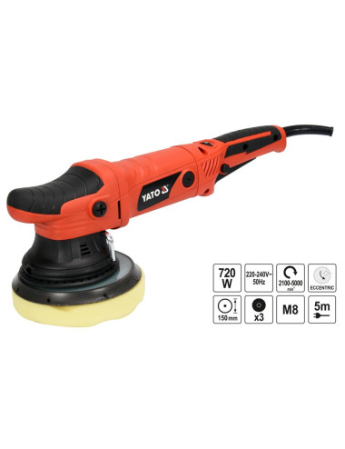 YATO POLERKA MIMOŚRODOWA 720W 150mm