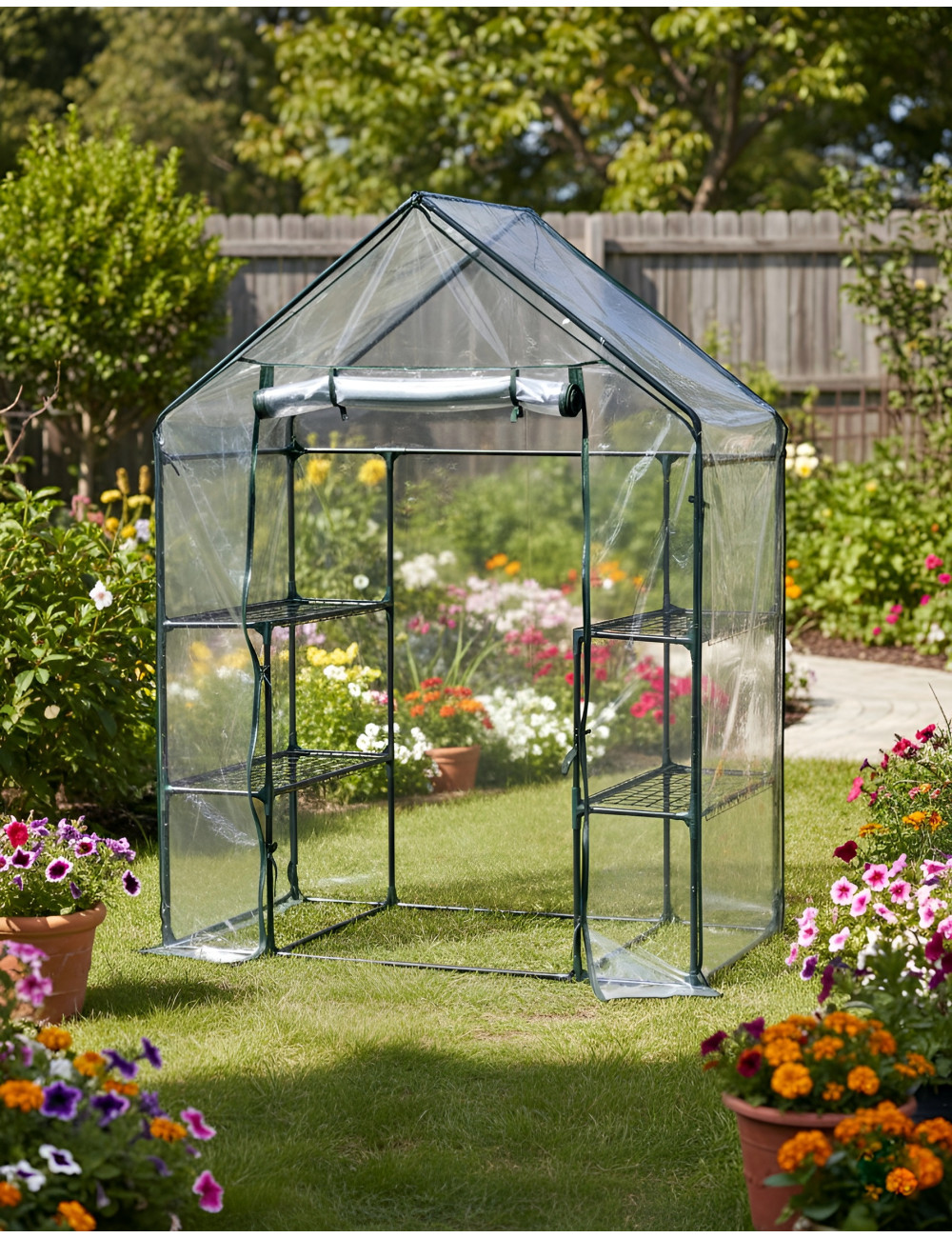 AWTOOLS SZKLARNIA FOLIOWA 140x71x195cm