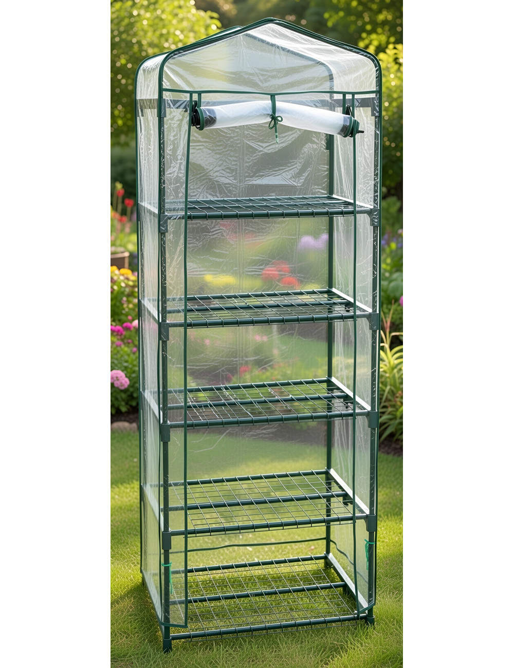 AWTOOLS SZKLARNIA FOLIOWA 5 POZIOMÓW 69x49x192cm