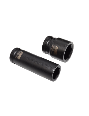 AWTOOLS ZESTAW NASADEK UDAROWYCH 1/2" 40cz. KRÓTKIE I DŁUGIE BLACK LINE