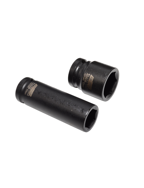 AWTOOLS ZESTAW NASADEK UDAROWYCH 1/2" 40cz. KRÓTKIE I DŁUGIE BLACK LINE