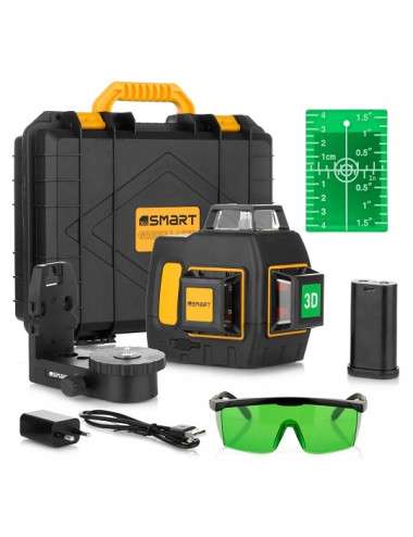 SMART365 LASER KRZYŻOWY 360 3D ZIELONY [SM-06-03040G]