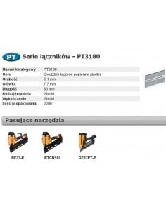 BOSTITCH GWOŹDZIE PT 33` 3,1 x 80mm 2200 szt.