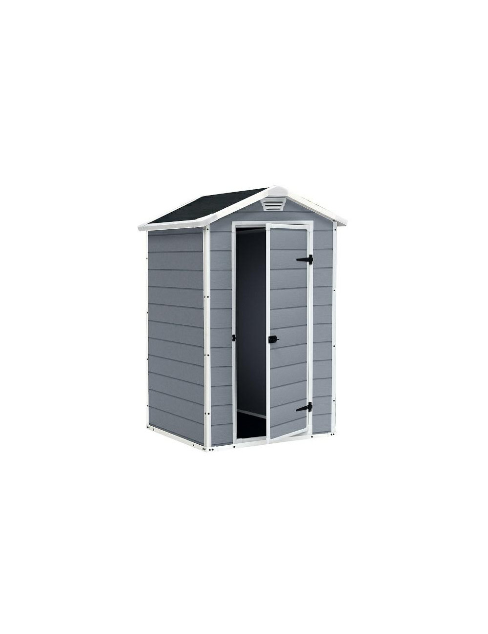 KETER DOMEK OGRODOWY MANOR 4x3 SZARO BIAŁY 128 x 94 x 196cm