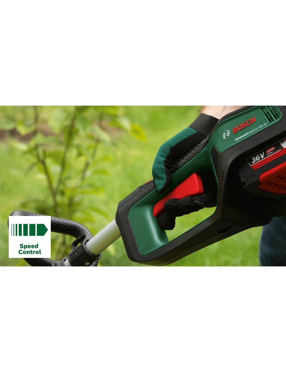 Podkaszarka akumulatorowa Bosch AdvancedGrassCut 36V-33 1x2,0Ah