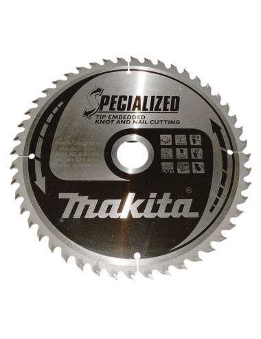 MAKITA PIŁA TARCZOWA  235x30x48z SPECJALIZED DREWNO (Z GWOŹDZIAMI I SĘKAMI)