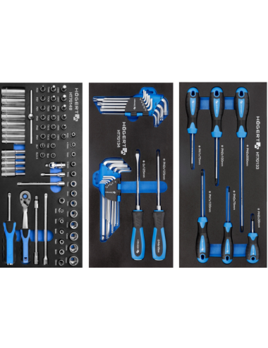 HOEGERT SZAFKA WARSZTATOWA + 252szt. NARZĘDZI