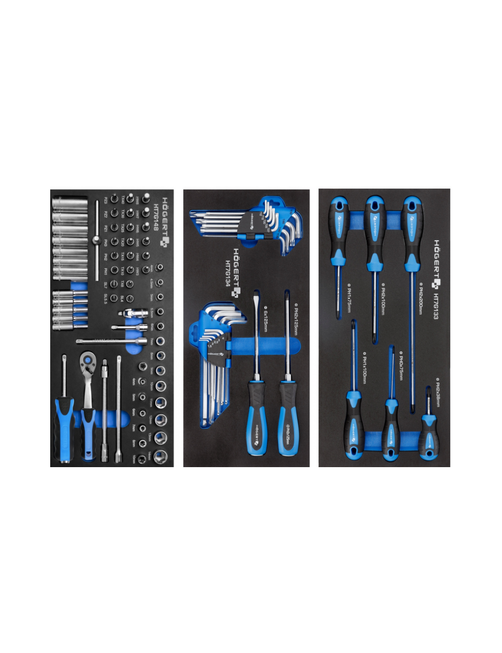 HOEGERT SZAFKA WARSZTATOWA + 252szt. NARZĘDZI