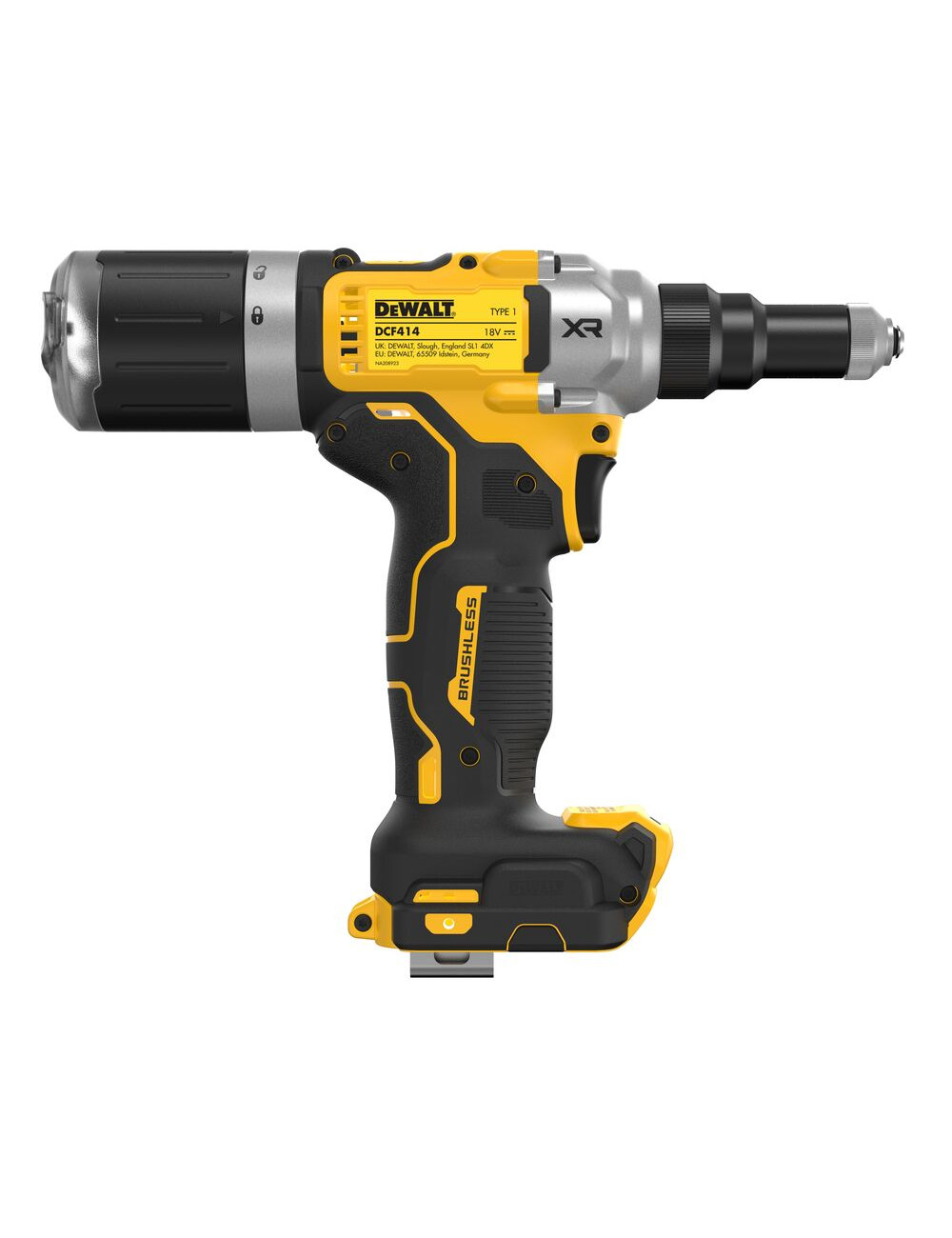 Akumulatorowa nitownica DeWalt DCF414NT-XJ 18V XR WALIZKA