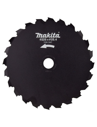 MAKITA NÓŻ TNĄCY 225x20mm DO KRZEWÓW I MAŁYCH DRZEW DO UR012G