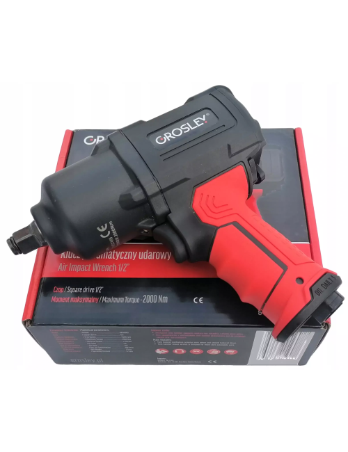 GROSLEY KLUCZ UDAROWY PNEUMATYCZNY 1/2" 2000Nm