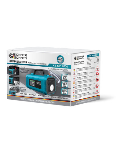 K&amp;S KONNER &amp; SOHNEN URZĄDZENIE ROZRUCHOWE Z KOMPRESOREM JSP-2000