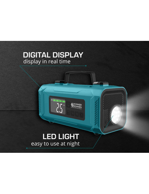 K&amp;S KONNER &amp; SOHNEN URZĄDZENIE ROZRUCHOWE Z KOMPRESOREM JSP-2000