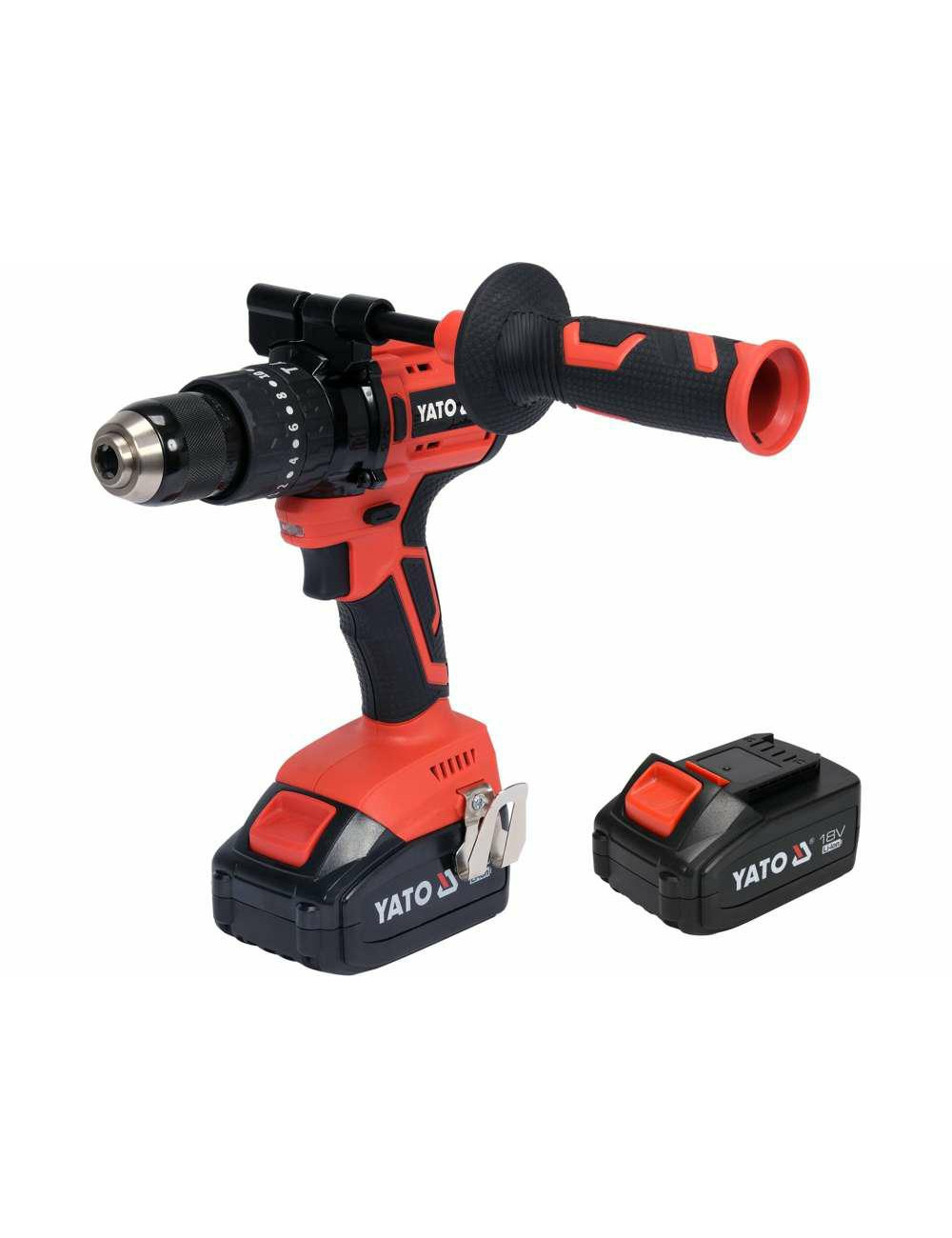 YATO WIERTARKO-WKRĘTARKA UDAROWA 18V LI-ION 82791 2x3,0Ah 75Nm SILNIK BEZSZCZOTKOWY