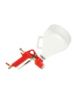 PISTOLET DO TYNKÓW ZBIORNIK PLASTIKOWY SILVER