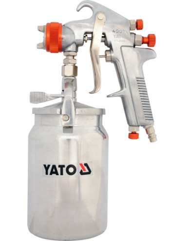YATO PISTOLET LAKIERNICZY Z DOLNYM ZBIORNIKIEM 1,8mm/1L  2346