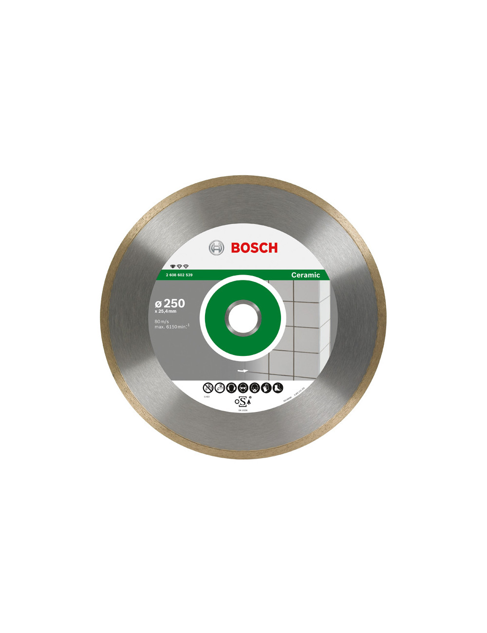 BOSCH TARCZA DIAMENTOWA  200x25,4 PEŁ CERAMIC