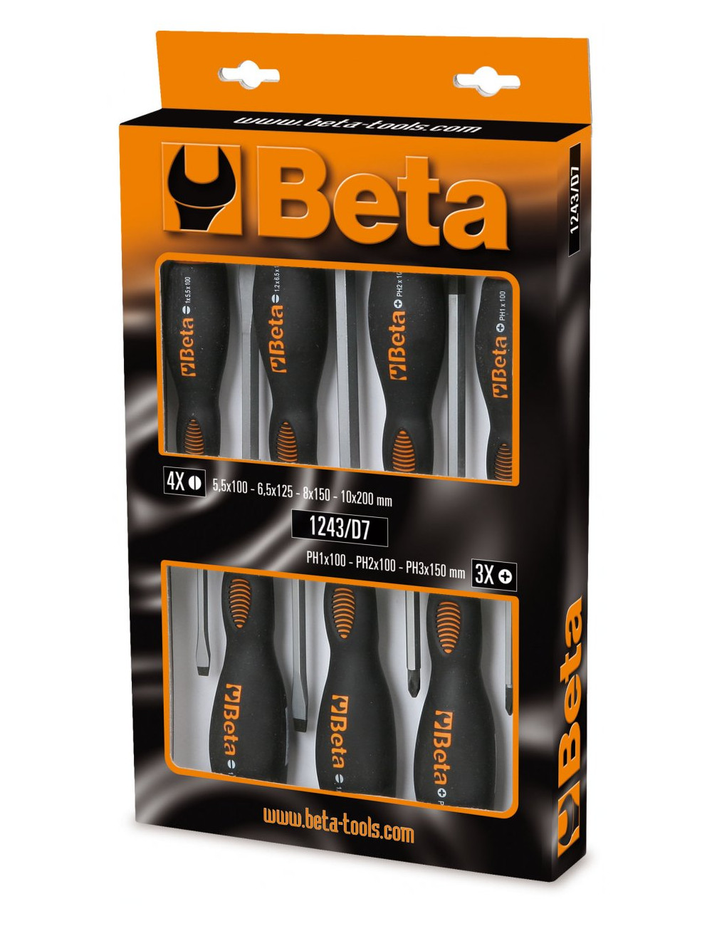 BETA WKRĘTAKI KOMPLET 7szt. /1243/D7