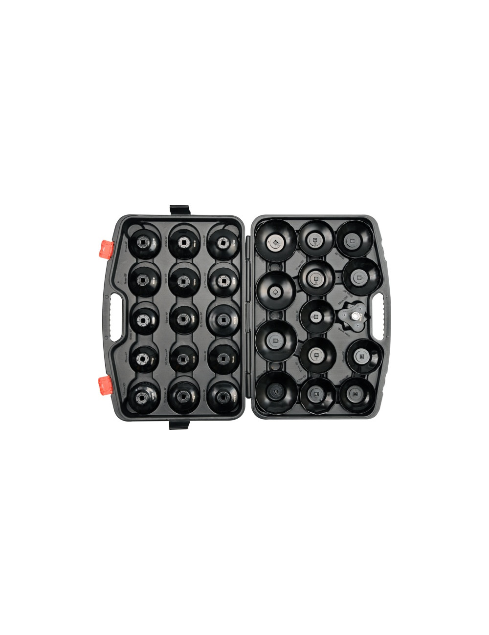 YATO KLUCZE NASADOWE DO FILTRÓW OLEJU KOMPLET 30 elem. 0596