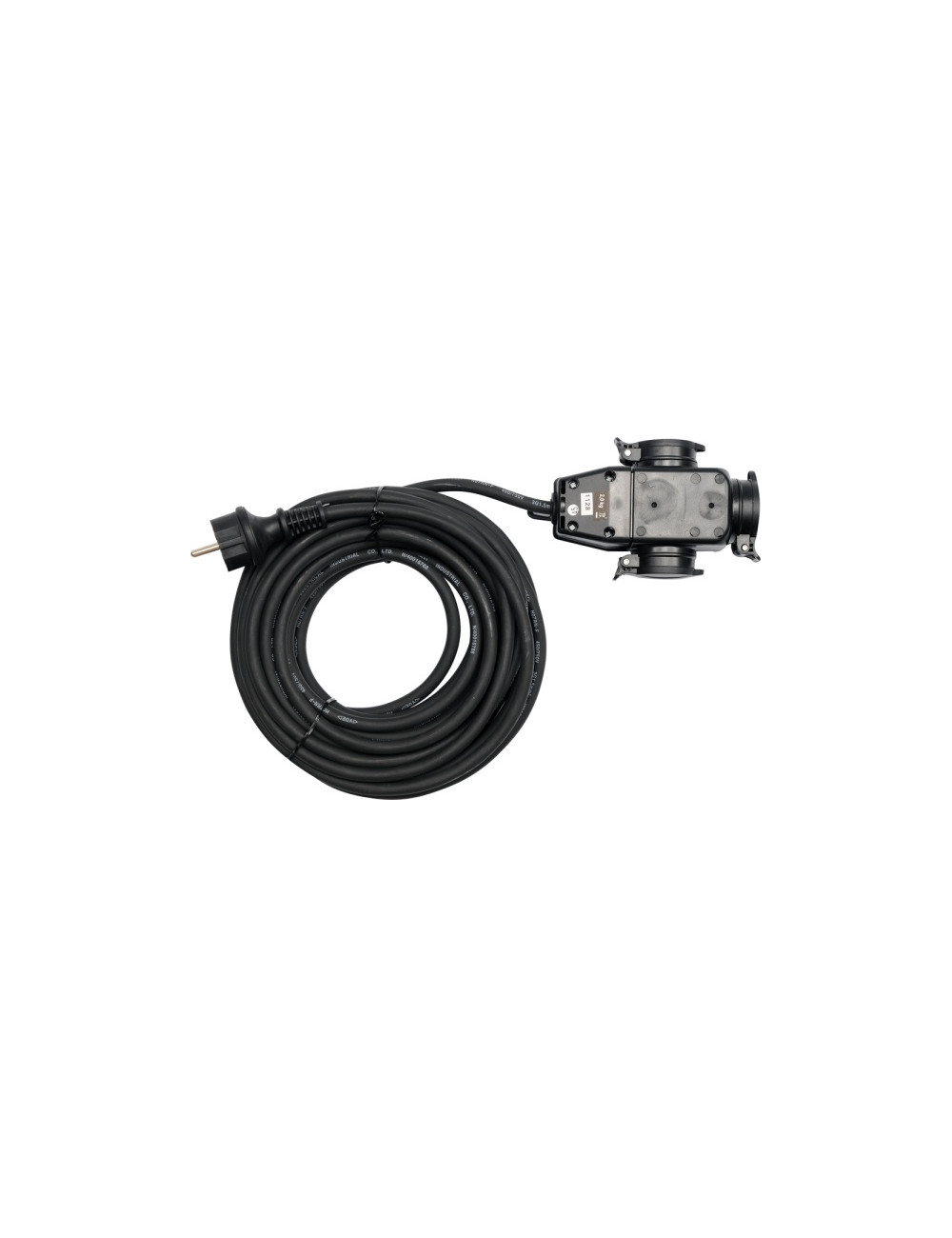 YATO PRZEDŁUŻACZ Z ROZGAŁĘŹNIKIEM 10m 3x1,5mm2 IP44 16A H07RN-F 8116